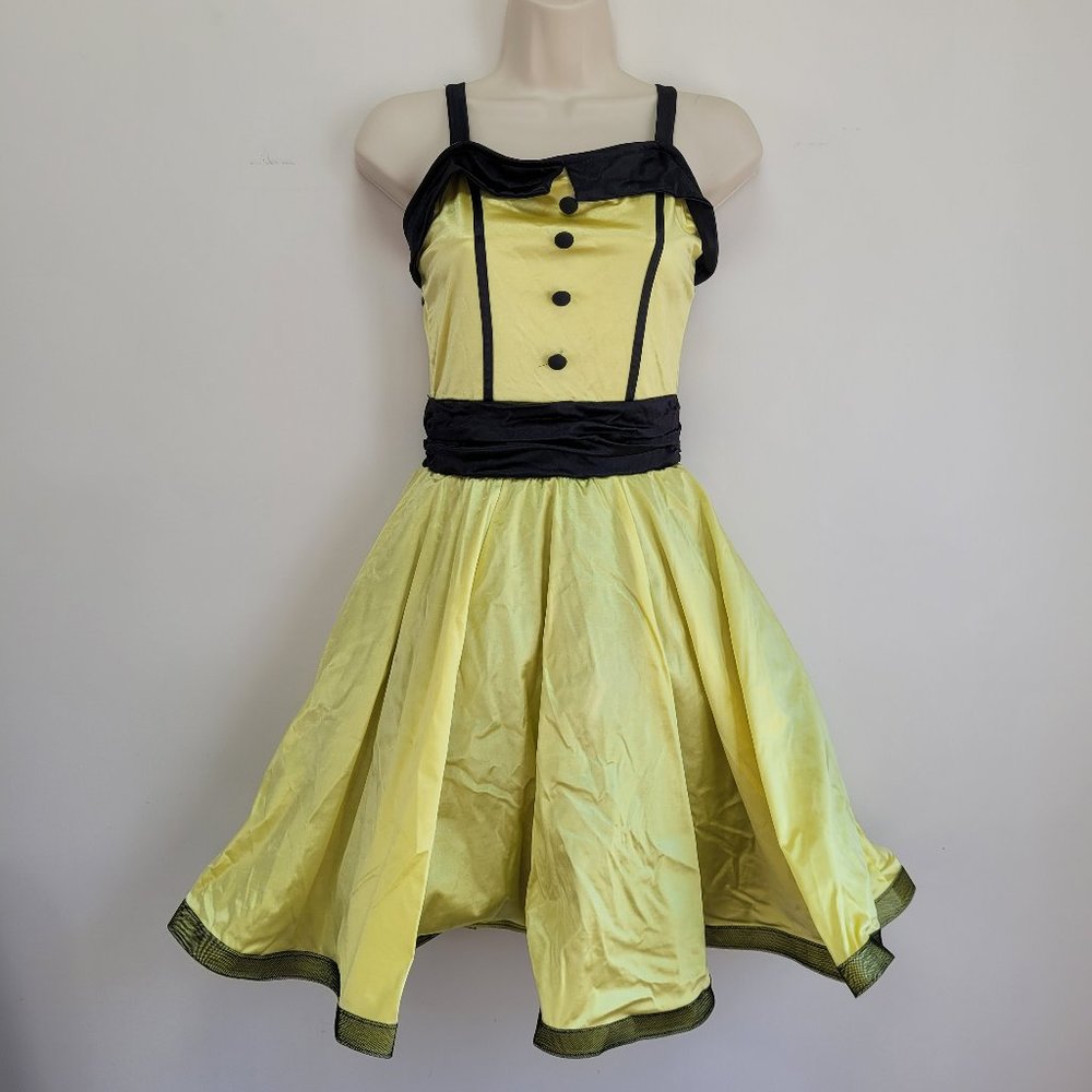 Weissman Yellow Vintage Dance Costume